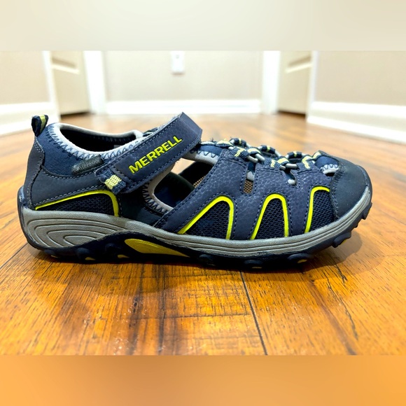 Merrell Hydro Hiker Blue Sandal Youth 3 - Picture 6 of 13